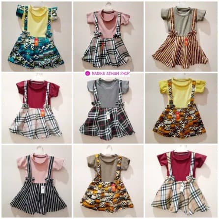 Dress Kodok Anak 1 - 2 Tahun