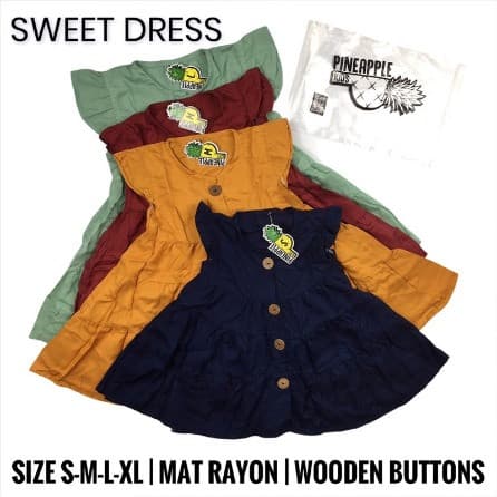 Dress Polos Anak Perempuan