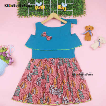 Dress Rachel Anak 4 - 5 Tahun