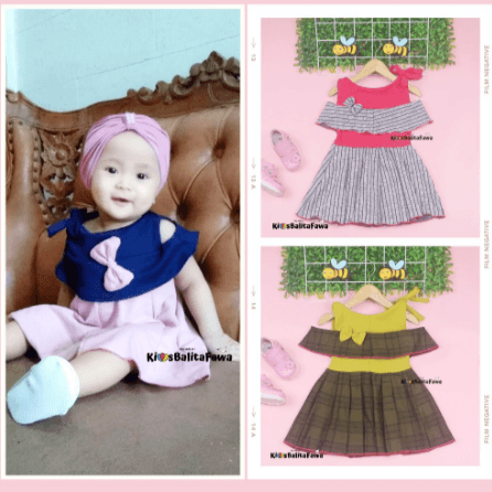 Dress Rachel Bayi 3 - 12 Bulan