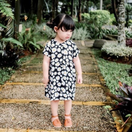 Dress rayon Anak Perempuan