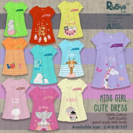 Dress Santai Anak Perempuan