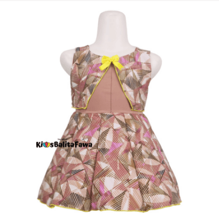 Dress Selly / Dress Kensi Anak 1 - 2 Tahun