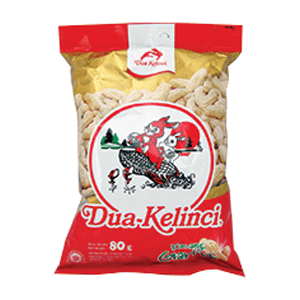 DUA KELINCI KACANG GARING  PCK 80/75g
