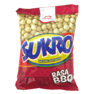 DUA KELINCI KACANG SUKRO BBQ PCK 110/100g