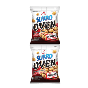 DUA KELINCI KACANG SUKRO OVEN BAWANG PCK 12/10g