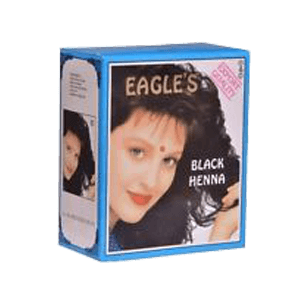 EAGLE'S HAIR COLOUR BLACK HENNA PCS 10g