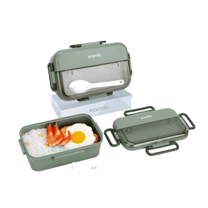 ECENTIO PUZZLE LUNCH BOX GRAY PCS 
