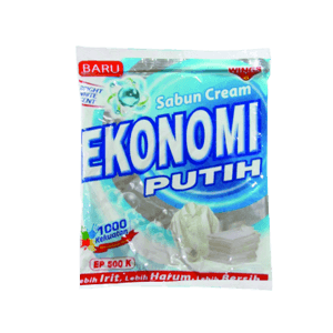 EKONOMI SABUN CREAM (EP-500K) PUTIH PCK 154/145g