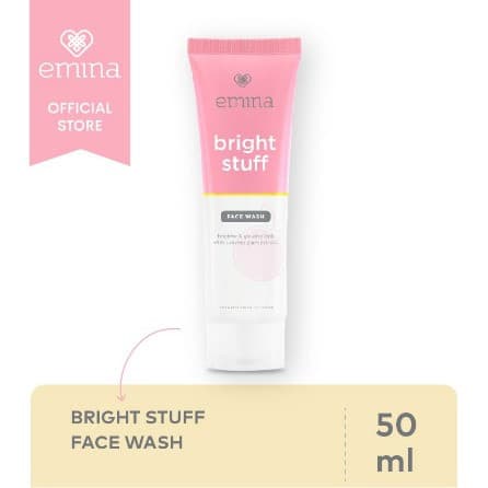 EMINA BRIGHT STUFF FACE WASH 50ML