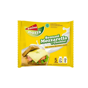 EMINA CHEESE SLICE 5'S MOZZA PCK 