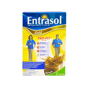 ENTRASOL GOLD SUSU BUBUK COKLAT BOX 175g