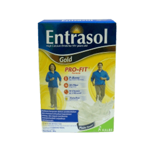 ENTRASOL GOLD SUSU BUBUK PLAIN BOX 185g