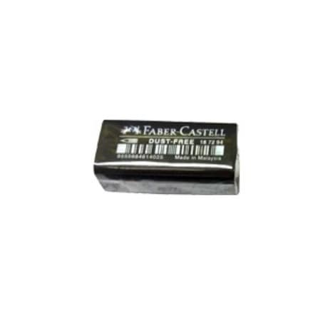 Faber Castell Eraser Dustfree Black PCS SMALL