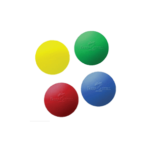FABER CASTELL GRIP ERASER ROUND  PCS 