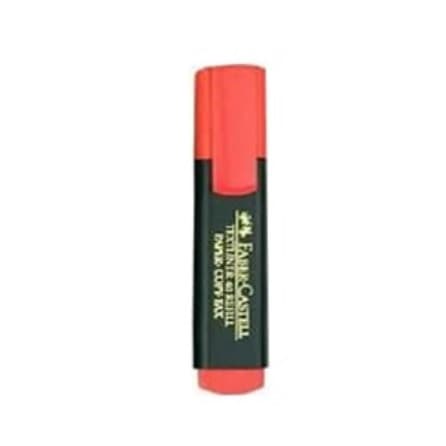 Faber Castell Textliner 48 RED PCS