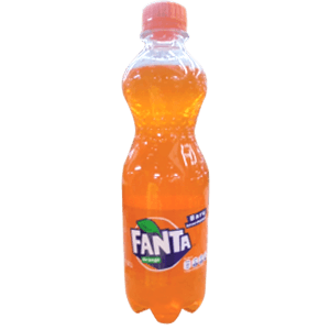 FANTA SOFT DRINK VITAMIN C ORANGE PET 390mL