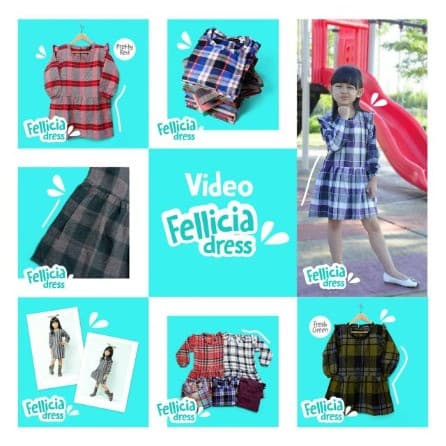 Fellicia Dress Tunik Anak