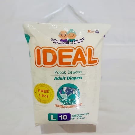 FIDEAL ADULT DIAPER L-10