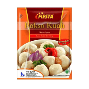 FIESTA BAKSO KUAH 10'S AYAM BAWANG PCK 100g
