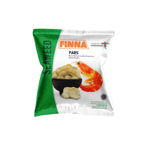 FINNA SNACK KERUPUK UDANG PARS SEAWEED PCK 15g