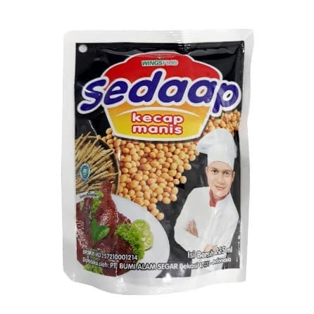 FOOD KECAP MANIS SEDAAP POUCH 225ML