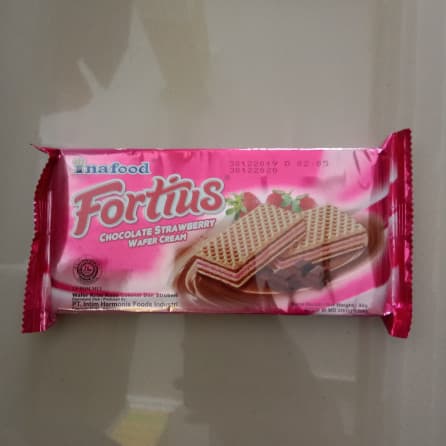 FORTIUS CHOCO STRAW WAFER CREAM 90G