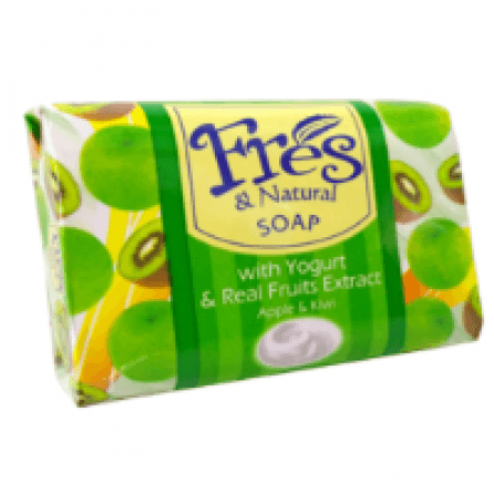 Fres & Natural Sabun Mandi Apple & Kiwi Bar 80g