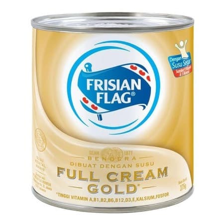 FRISIAN FLAG KALENG FULL CREAM GOLD 370g