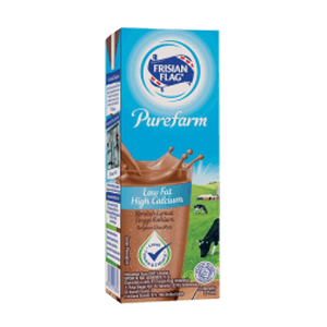 FRISIAN FLAG SUSU CAIR LOW FAT COKELAT TPK 225mL