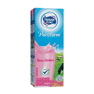 FRISIAN FLAG SUSU CAIR UHT STROBERI TPK 225mL