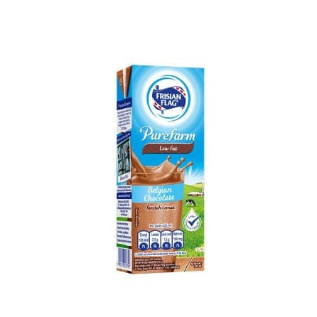 FRISIAN UHT FLAG LOW FAT COKLAT 225ML