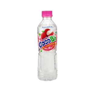 FRUITAMIN MINUMAN COCO BIT LYCHEE BTL 350mL