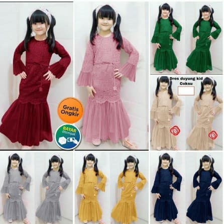 Gamis Brukat Anak