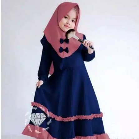 Firza - Gamis Setelan Anak Perempuan