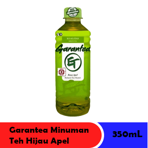 GARANTEA MINUMAN TEH HIJAU APEL BTL 350mL