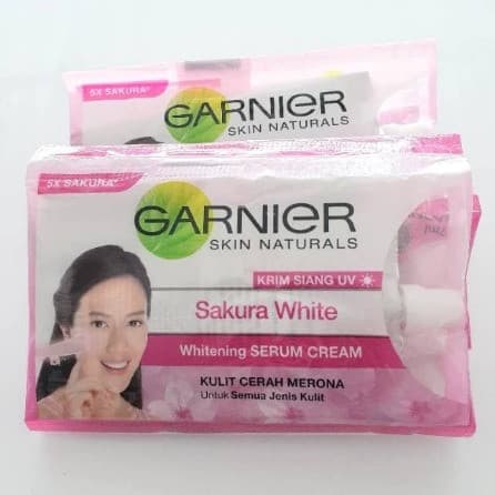 GARNIER SAKURA WHITE SREUM CREAM 7ML