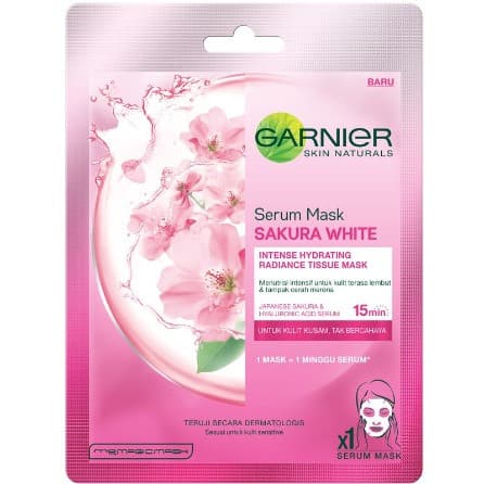 Garnier Skin Natural Serum Mask Sakura White 32g