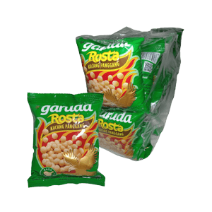 GARUDA KACANG PANGGANG ROSTA BAWANG PCK 12/11g
