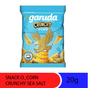 GARUDA SNACK O'CORN CRUNCHY SEA SALT PCK 20g