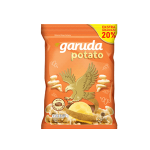 GARUDA SNACK POTATO DAGING SAPI BBQ PCK 54/50.4g