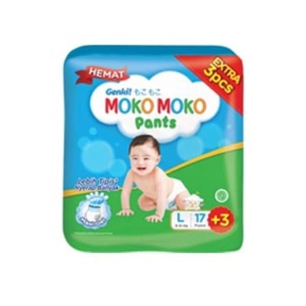 Genki Moko Moko Pants 17+3'S BAG LARGE