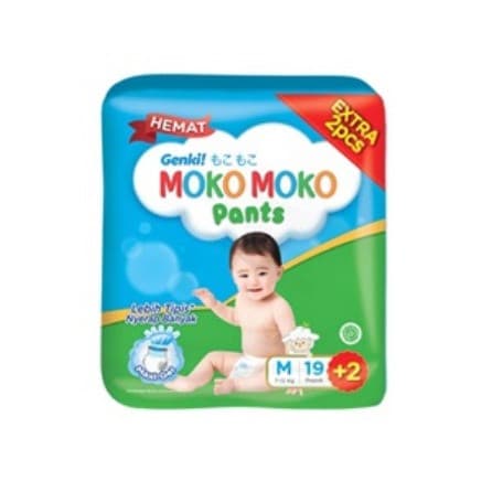 Genki Moko Moko Pants 19+2'S BAG MEDIUM