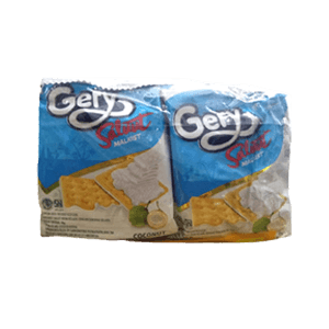 GERY CRACKERS MALKIST SALUUT COCONUT PCK 10x18g