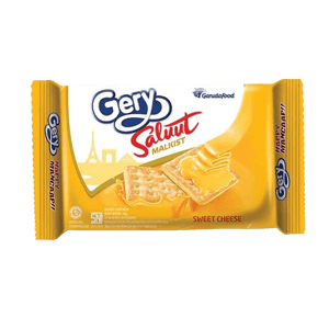 GERY CRACKERS MALKIST SALUUT KEJU PCK 110/100g