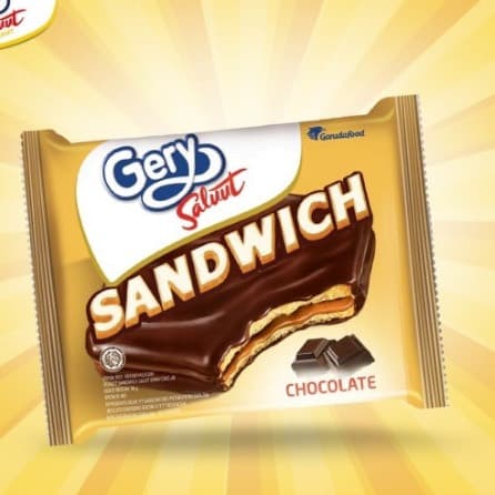 GERY SALUUT SANDWICH CHOCOLATE 18 G