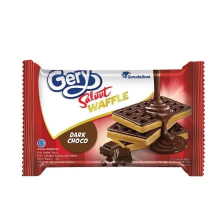 GERY SALUUT WAFLE DARK CHOCO 21G