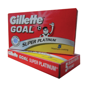 GILLETTE BLADES GOAL 5'S RED BOX 