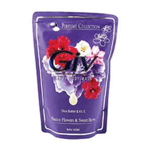 GIV BODY WASH FLOWER & BERRY PCH 450/400mL