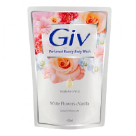 Giv Body Wash White Flowers & Vanilla 450ml